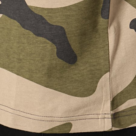 Adidas Originals - Tee Shirt Manches Longues Camouflage DV2055 Vert Kaki