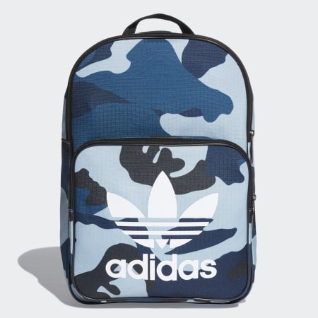 Adidas Originals - Sac A Dos Classic Camouflage DV2473 Bleu Marine Bleu Clair