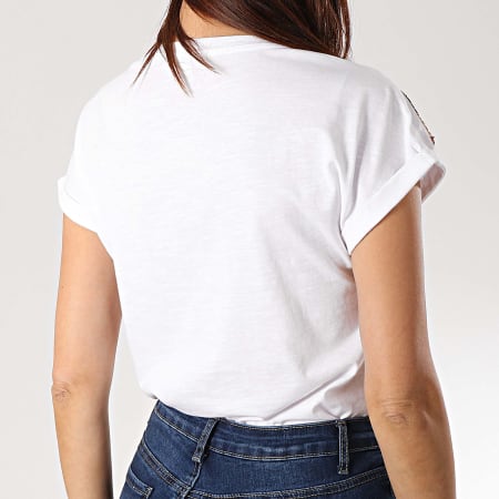 Only - Tee Shirt Femme Harper Blanc 