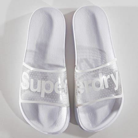 Superdry - Claquettes Femme Perf Jelly GF3111ST Blanc