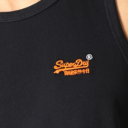 Superdry - Débardeur Vintage Embroidery M60104ET Noir