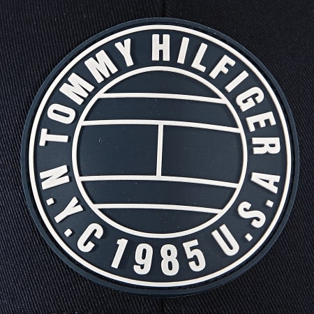 Tommy Hilfiger - Casquette Round Patch 4503 Bleu Marine