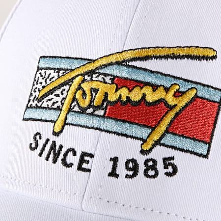 Tommy Hilfiger - Casquette Colour Logo AM0AM04871 Blanc
