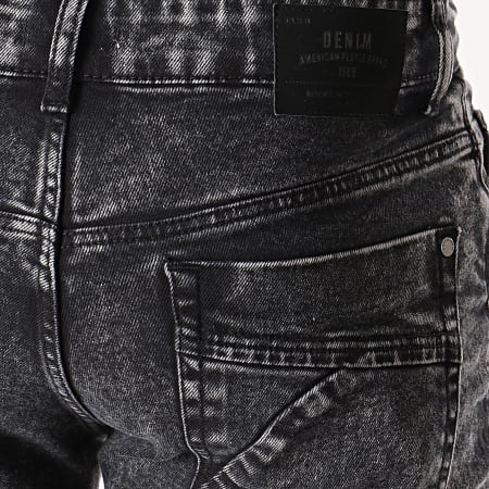 American People - Short Jean Trefle Gris Anthracite 