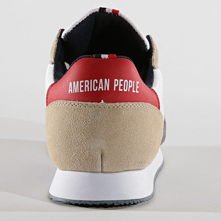 American People - Baskets Saddy 90-133 White