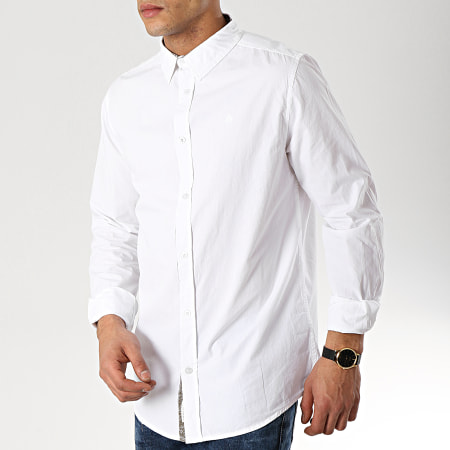 American People - Chemise Manches Longues Sam Blanc