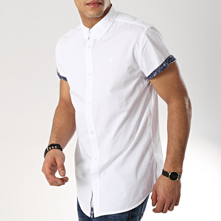 American People - Chemise Manches Courtes Snoop Blanc