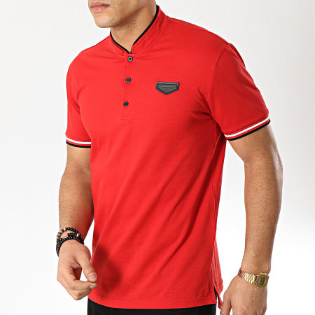 Antony Morato - Polo Manches Courtes MMKS01467 Rouge