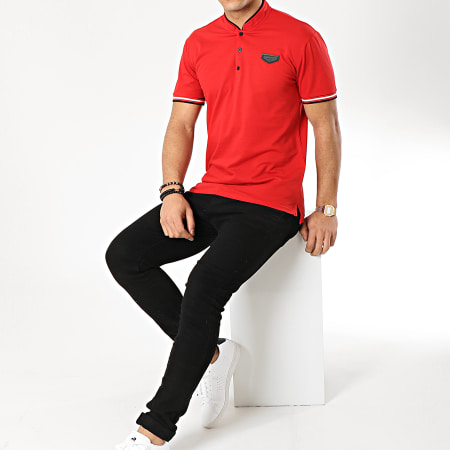 Antony Morato - Polo Manches Courtes MMKS01467 Rouge