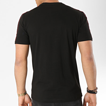 Antony Morato - Tee Shirt Avec Bandes MMKS01477 Noir
