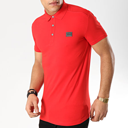 Antony Morato - Polo Manches Courtes MMKS01419 Rouge