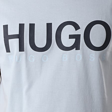 HUGO - Tee Shirt Dolive-U3 50406203 Bleu Clair