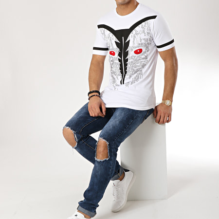 Ikao - Tee Shirt Oversize F470 Blanc