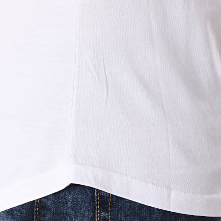 Ikao - Tee Shirt Oversize F440 Blanc Doré
