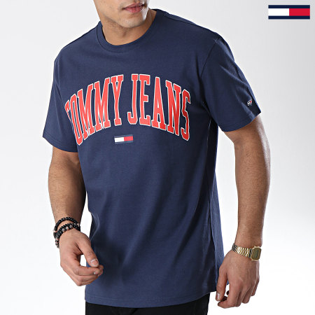 Tommy Hilfiger - Tee Shirt Collegiate Logo 5569 Bleu Marine