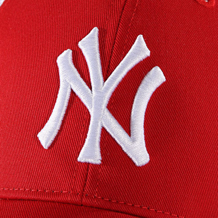 '47 Brand - Casquette Trucker New York Yankees MVP Branston BRANS17CTP Rouge Blanc
