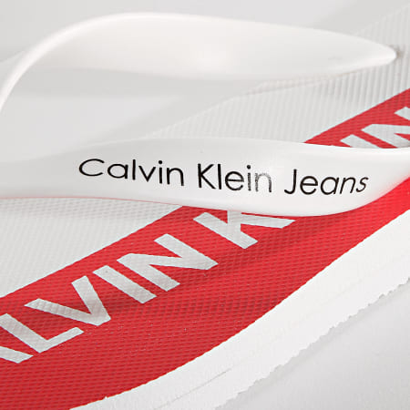 Calvin Klein - Tongs Errol Jelly S0604 Multi White