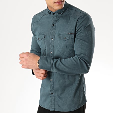 Classic Series - Chemise Manches Longues 16459 Turquoise