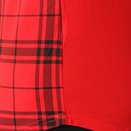 MTX - Tee Shirt Oversize FX191 Rouge Noir