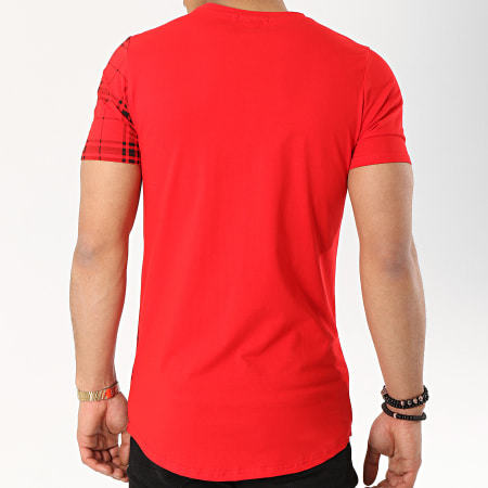 MTX - Tee Shirt Oversize FX191 Rouge Noir