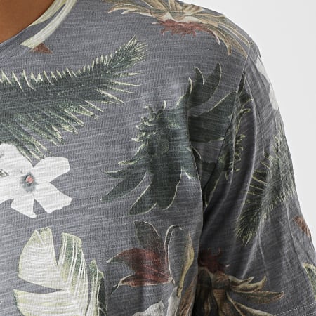 MTX - Tee Shirt F1025 Gris Floral