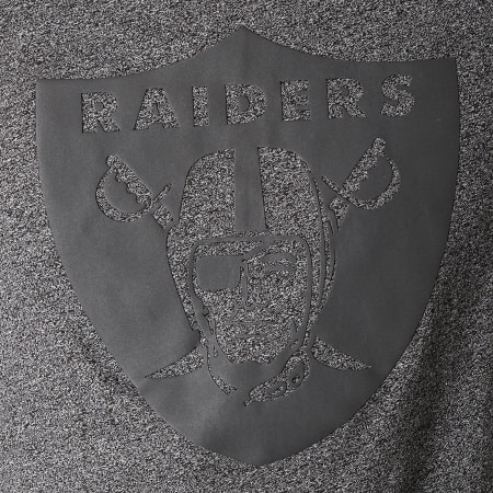 New Era - Tee Shirt Manches Longues Tonal Oakland Raiders 11859979 Gris Anthracite Chiné