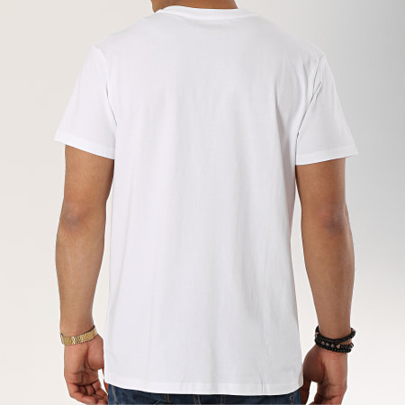 Timberland - Tee Shirt Stack Logo A1OA2 Blanc