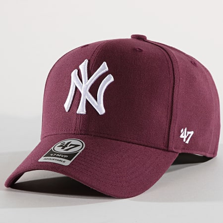 '47 Brand - Casquette New York Yankees MVP MVPSP17WBP Prune