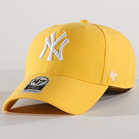 '47 Brand - Casquette New York Yankees MVP MVPSP17WBP Jaune
