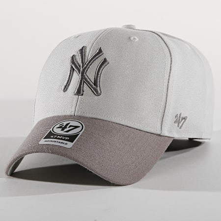 '47 Brand - Casquette New York Yankees MVP MVPTT17WBV Gris 