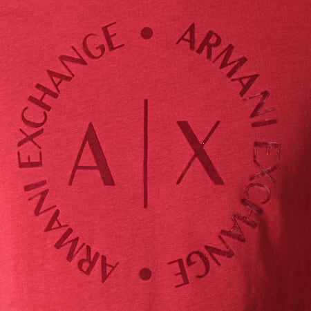 Armani Exchange - Tee Shirt 8NZTCD-Z8H4Z Bordeaux