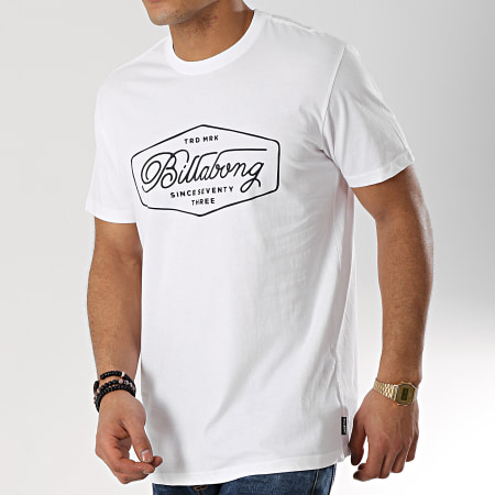 Billabong - Tee Shirt Trademark Blanc