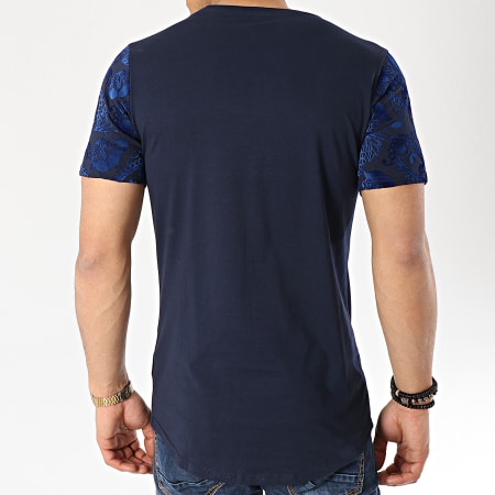 MTX - Tee Shirt Oversize Bandana FX187 Bleu Marine