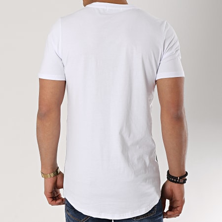 MTX - Tee Shirt Oversize Dégradé FX232 Blanc Orange Vert