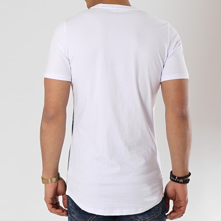 MTX - Tee Shirt Oversize Dégradé FX232 Blanc Bleu Vert