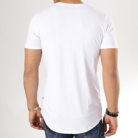 MTX - Tee Shirt Oversize Strass FX179 Blanc