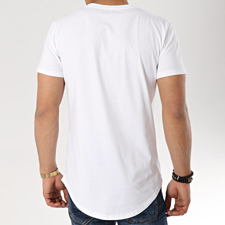 MTX - Tee Shirt Strass Oversize M1801 Blanc