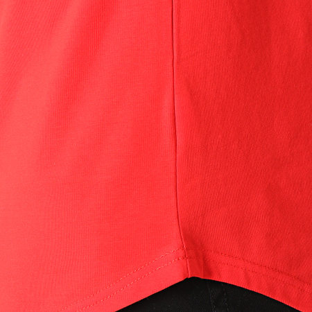 MTX - Tee Shirt Oversize M1801 Rouge Strass 