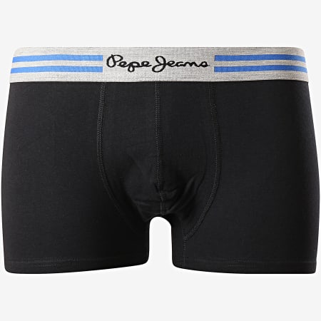 Pepe Jeans - Lot De 3 Boxers Edson PMU10481 Gris Chiné Noir