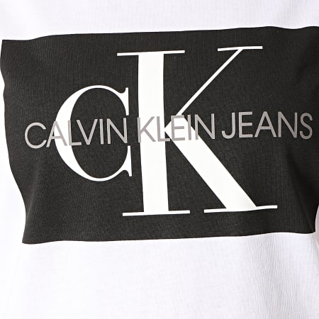 Calvin Klein - Robe Femme Iconic Monogram Box 1236 Blanc