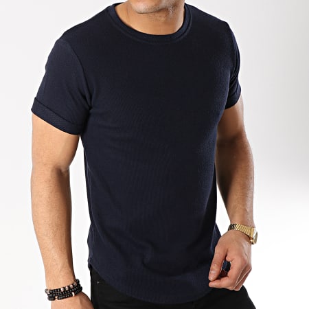 Frilivin - Tee Shirt Oversize 7241 Bleu Marine