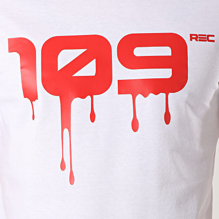 Landy - Tee Shirt 109 Rec Blanc Rouge