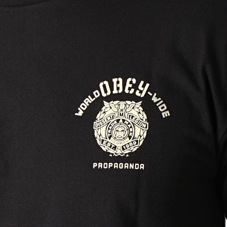 Obey - Tee Shirt Global Legion Noir
