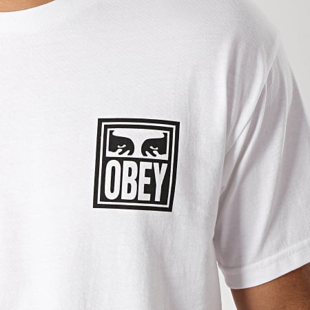 Obey - Tee Shirt Eyes Icon Blanc