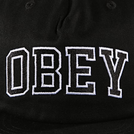 Obey - Casquette Snapback Drop Out 100570091 Noir