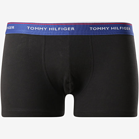 Tommy Hilfiger - Lot De 3 Boxers Premium Essentials 1U87903842 Noir Rouge Bleu Marine