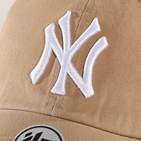 '47 Brand - Casquette New York Yankees Clean Up RGW17GWS Beige
