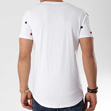 Berry Denim - Tee Shirt Oversize JAK-093 Blanc
