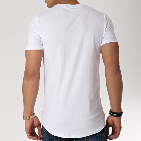 Berry Denim - Tee Shirt Strass JAK-094 Blanc Renaissance