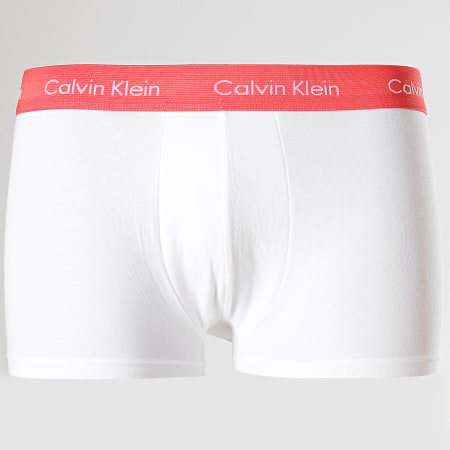 Calvin Klein - Lot De 3 Boxers Cotton Stretch U2664G Blanc 